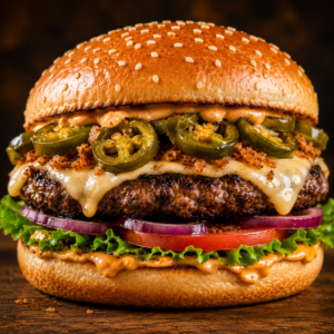 Spicy Jalapeño Burger